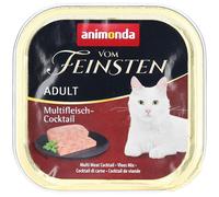 ANIMONDA Vom Feinsten Nourriture humide pour chats adultes multi-viandes Aliment 100 g