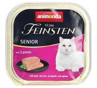 ANIMONDA Vom Feinsten Nourriture humide pour chats séniors à base d'agneau Aliment 100 g