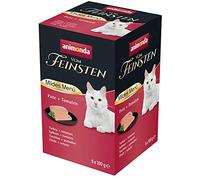 animonda vom Feinsten Nourriture pour Chat - Menu Doux - Dinde + Tomate (6 x 100 g) - Nourriture pour Chat sans céréales - sans Sucre - avec ingrédients Frais et charnus