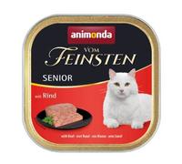 ANIMONDA Vom Feinsten Senior Chat bœuf 100g x12