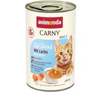 Animonsa Carny Boisson pour Chat Adulte au Saumon 12 x 140 ML