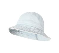 ANIMQUE Chapeau de Pêcheur Pliable Unisexe Bob Chapeau Denim Délavé Rétro Femmes Hommes Outdoor Voyager Loisirs Chapeau de Soleil, Clair Denim 56-69cm