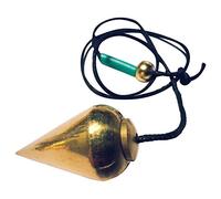 Pendule en métal pour Radiestésie Esotérisme (Type 9 Spirale argenté)