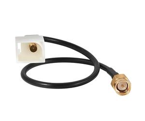 Anina Adaptateur d'antenne de navigation GPS SMA mâle pour Toyota Lexus Corolla Tacoma Tundra HFC-III, câble de connecteur coaxial radio de rechange pour autoradio Pioneer Alpine Stereo Head Unit