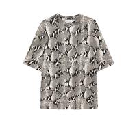 Anine Bing - Avi Tee - Femme - Tops - Gris - Taille: 36 FR