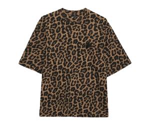 Anine Bing - Avi Tee - Homme - Tops - Brun - Taille: M