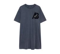 Anine Bing - Beth Mini Dress - Femme - Robes - Gris - Taille: 36 FR