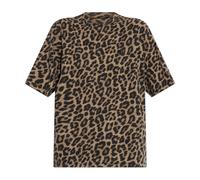 Anine Bing - Effet Animal T-shirt - Femme - Tops - Brun - Taille: 40 FR