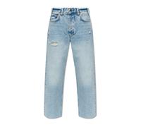 Anine Bing - Jean Gavin- coupe droite décontractée - Femme - Jeans - Bleu - Taille: W29