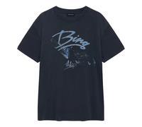 Anine Bing - Kent Tee Eagle - Femme - Tops - Bleu - Taille: 38 FR