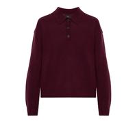 Anine Bing - Lee Polo Sweater - Femme - Pulls - Rouge - Taille: 40 FR