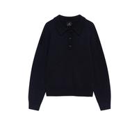 Anine Bing - Lee Polo Sweater - Femme - Tops - Bleu - Taille: 38 FR