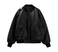 Anine Bing - Leon Bomber Jacket - Femme - Vestes - Noir - Taille: 40 FR