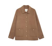 Anine Bing - Luca Jacket Cashmere Blend - Femme - Vestes - Brun - Taille: 38 FR