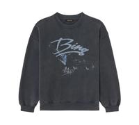 Anine Bing - Spencer SweaT-shirt Eagle - Femme - Sweatshirts et sweats à capuche - Noir - Taille: 36 FR