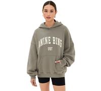 ANINE BING Sweat-shirt Harvey pour femme, vert, Small