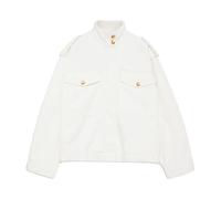 Anine Bing - Veste Audrey Ivoire Oversize Boutonnée - Femme - Vestes - Beige - Taille: 40 FR