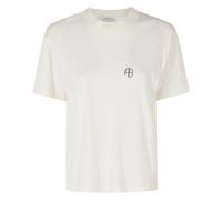 Anine Bing - Walker Tee Soft Stencil - Femme - Tops - Blanc - Taille: 36 FR