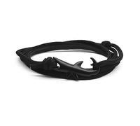 aninu Bracelet avec requin et GPS Live Tracking + application - Bijoux pour homme et femme - Bracelets d'amitié et bracelets de couple comme cadeau pour filles et garçons - Bracelet enroulé pour
