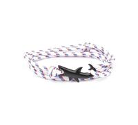 aninu Bracelet avec requin et GPS Live Tracking + application - Bijoux pour homme et femme - Bracelets d'amitié et bracelets de couple comme cadeau pour filles et garçons - Bracelet enroulé pour