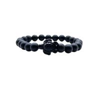 aninu Bracelet de perles avec tortue et suivi en direct + application - Bracelet d'amitié océan pour homme et femme - Cadeau pour homme et femme