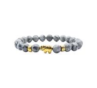 aninu Bracelet éléphant et GPS Live Tracking - Bracelet comme bijou pour femme cadeau en pierre naturelle, bracelet d'énergie fabriqué à la main avec perles, bracelet pour femme avec signification