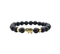 aninu Bracelet éléphant et GPS Live Tracking - Bracelet comme bijou pour femme cadeau en pierre naturelle, bracelet d'énergie fabriqué à la main avec perles, bracelet pour femme avec signification