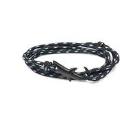 aninu Bracelet Requin avec App de Suivi - Adoption Symbolique Requin, Bracelet Surfeur Paracord Pendentif Requin Acier, Amitié Couple Cadeau Homme Femme Enfant, 7 Couleurs