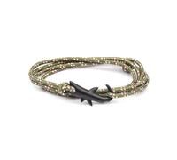 aninu Bracelet Requin avec App de Suivi - Adoption Symbolique Requin, Bracelet Surfeur Paracord Pendentif Requin Acier, Amitié Couple Cadeau Homme Femme Enfant, 7 Couleurs