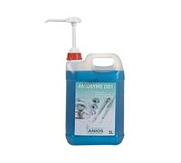 Anios 1200036 Aniosyme, Bidon de 5L, Pompe 25Ml, Lot de 4