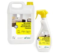 Anios Détergent désinfectant multi-surfaces premium - Sans alcool - 5 L