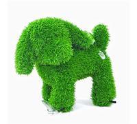 AniPlants, Figurine d'herbe en Forme de Chien Pipi - Décoration de Jardin - 35 cm - Gazon Artificiel - Résistant aux intempéries