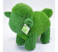 AniPlants, Figurine d'herbe en Forme de Mouton Debout, décoration de Jardin, 33 cm