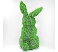 AniPlants, Figurine d'herbe, "Lapin" debout, Décoration de jardin, 85cm