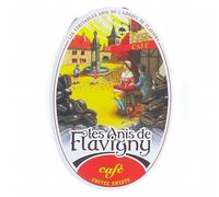 Anis de Flavigny - Bonbons authentiques à l'anis dans une boîte ovale 50 g - Cafè | Tradition & Plaisir artisanal