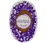 Anis de Flavigny - Bonbons authentiques à l'anis dans une boîte ovale 50 g - Violette | Tradition & Plaisir artisanal