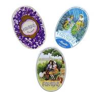 Anis de Flavigny - Bonbons Authentiques Ovales Boîtes 3x50g - Anis - Menthe - Violet | Tradition - Les Classiques