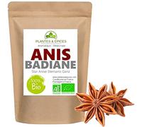 Anis Etoile Entier BIO - Anis étoilé Badiane Entière Qualité BIO - Sachet Fraîcheur Biodégradable Refermable (50g)