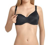 Anita Soutien-gorge d'allaitement 5068 à armatures Uni Noir FR:105G (Taille fabricant 90G)