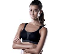 Anita Active Soutien-gorge de Sport sans Armature Dos en X 5537 Noir/Anthracite
