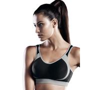 Anita Active Soutien-gorge de Sport sans Armature Maintien Ferme 5527 Noir Blanc