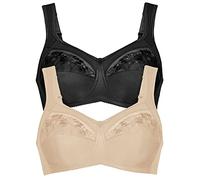Anita - Lot de 2 Soutien-Gorge d'allègement sans Armature Safina 5448 - Femme - Sand - Noir - 105B