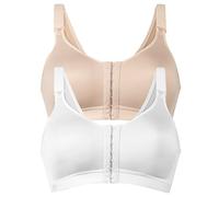 Anita - Lot de 2 Soutien-Gorge de Sport Frontline Open 5523 - Femme - Desert - Blanc - 90B
