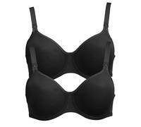 Anita - Lot de 2 Soutiens-Gorge d'allaitement à Armatures Basic 5068 - Femme - Noir - 110G