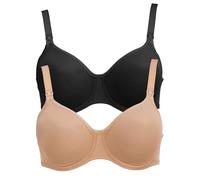 Anita - Lot de 2 Soutiens-Gorge d'allaitement à Armatures Basic 5068 - Femme - Noir - Deep Sand - 90C