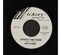 ANITA LOUISE - jim dandy / sincerely your friend 45 rpm single