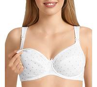Anita maternity Still-BH Miss Cotton Soutien-Gorge Spécial Maternité, Weiß (Pearl White 671), 125F, F Femme