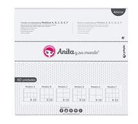 Anita y Su Mundo 37053099 Lot de 60 Pochettes en polypropylène pour Scrapbooking, Verre, modèle A, B, C, D, E, F, 30,5 x 30,5 cm, 10 unités de Chaque modèle