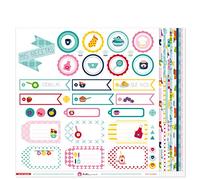 Anita y Su Mundo Collection Dans Ma Cuisine Papiers de Scrapbooking, Papier, multicolore, 30,5 x 30,5 cm