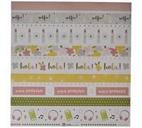 Anita y Su Mundo Collection de filles Papiers de scrapbooking, papier, bandes 30,5 x 30,5 cm